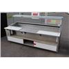 Image 2 : HUSSMAN S/S REFRIGERATED PREP/ DISPLAY TABLE L99"