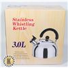 Image 1 : NEW STAINLESS WHISTLING KETTLE. 3.0L  CAPACITY