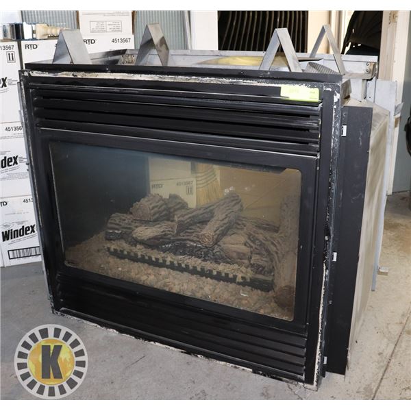 TWO SIDED FIREPLACE