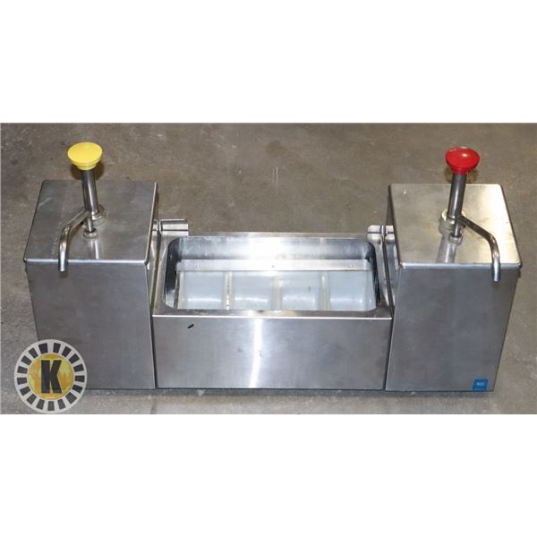 STAINLESS STEEL CONDIMENT DISPENSER