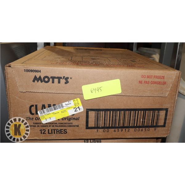 MOTTS CLAMATO CONCENTRATE (12L)