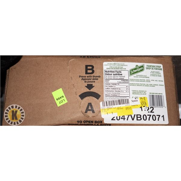 SCHWEPPES CONCENTRATE (12L)