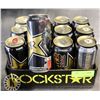 Image 1 : CASE OF 12 ORIGINAL ROCKSTAR ENERGY DRINK