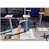 Image 1 : 4 HEAVY DUTY METAL TABLE STAND