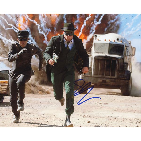 The Green Hornet Seth Rogen signed movie photo