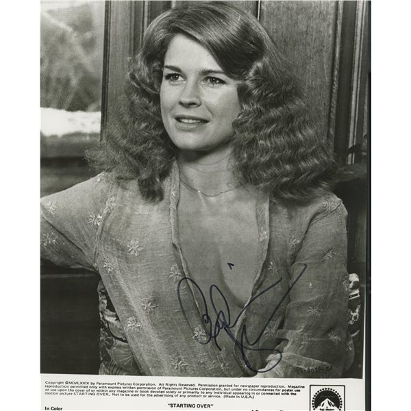 Starting Over Candice Bergen signed movie photo