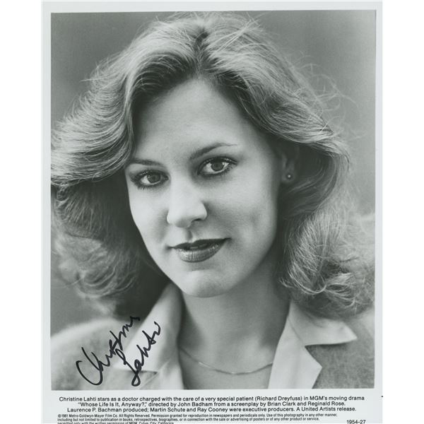 Whose Life Is It Anyway? signed movie photo