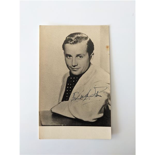 Frank Lawton signed photo