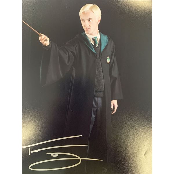 Tom Felton signed photo