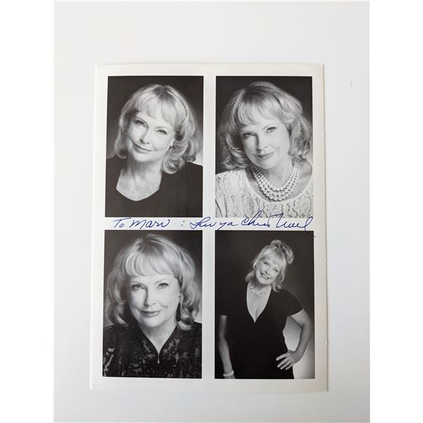 Chris Noel signed photo