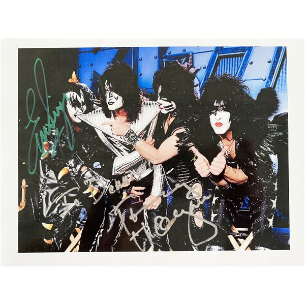 KISS Gene Simmons and Tommy Thayer signed photo
