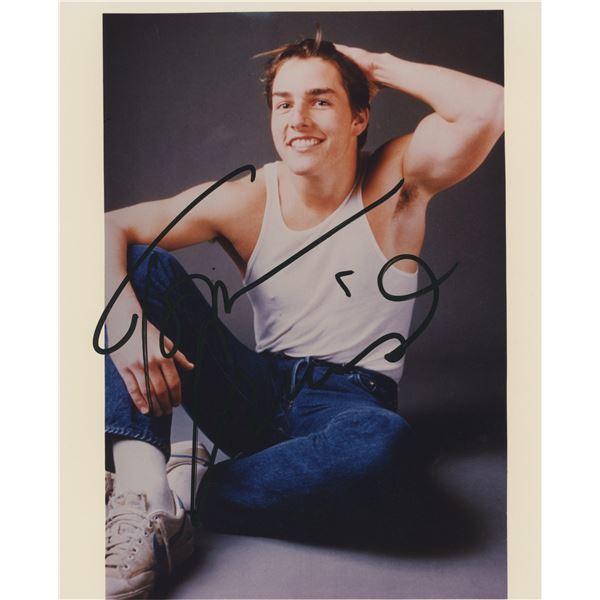 Tom Cruise signed photo