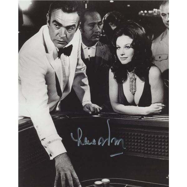 Lana Wood signed "James Bond" movie photo