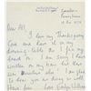 Image 1 : Emlyn Williams hand written signed letter
