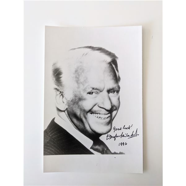 Douglas Fairbanks Jr. signed photo