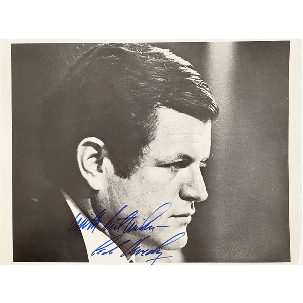 Ted Kennedy signed photo