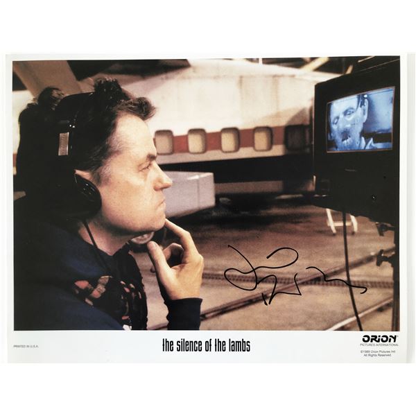 The Silence of the Lambs signed lobby card