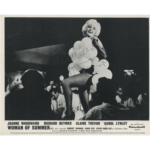 Woman of Summer Joanne Woodward signed movie photo