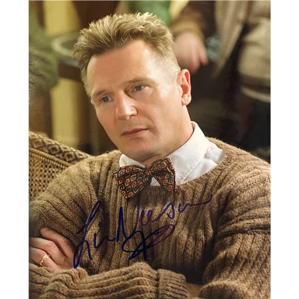 Liam Neeson signed photo