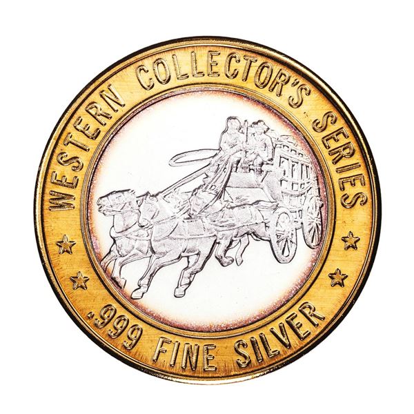 .999 Silver Boomtown Biloxi, MS $10 Casino Limited Edition Gaming Token