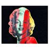 Image 1 : Steve Kaufman (1960-2010) "Marilyn Monroe" Original Mixed Media On Canvas