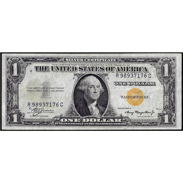 1935A $1 North Africa WWII Emergency Issue Silver Certificate Note