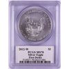 Image 2 : 2012-W $1 American Silver Eagle Coin PCGS MS70 First Strike Mercanti Signature