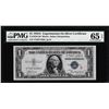 Image 1 : 1935A $1 Experimental "S" Silver Certificate Note Fr.1610 PMG Gem Uncirculated 65EPQ