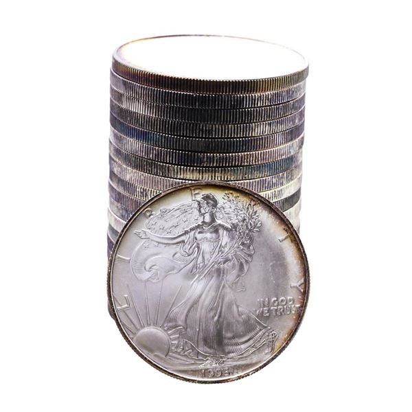 Roll of (20) Brilliant Uncirculated 1995 $1 American Silver Eagle Coins