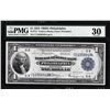 Image 1 : 1918 $1 Federal Reserve Bank Note Philadelphia Fr.715 PMG Very Fine 30