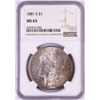 Image 1 : 1881-S $1 Morgan Silver Dollar Coin NGC MS63