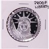 Image 1 : .999 Fine Silver Proof Liberty 1oz Silver Round