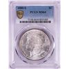 Image 1 : 1880-S $1 Morgan Silver Dollar Coin PCGS MS64