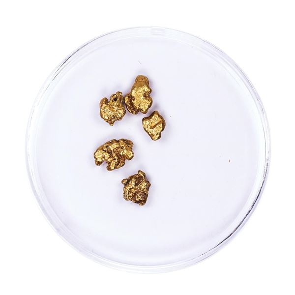 Lot of Gold Nuggets 2.12 grams Total Weight