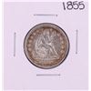 Image 1 : 1855 Seated Liberty Quarter Coin