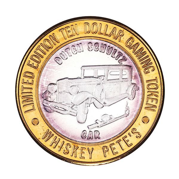 .999 Silver Whiskey Pete's Casino Jean, Nevada $10 Limited Edition Gaming Token
