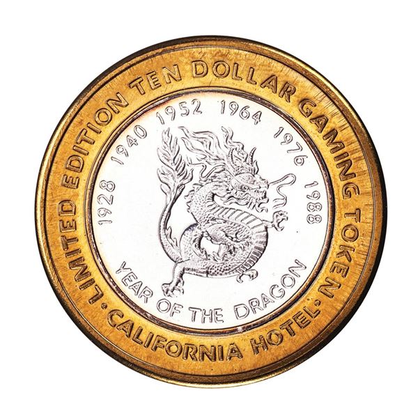 .999 Fine Silver Sam Boyd's California $10 Casino Limited Edition Gaming Token