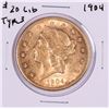 Image 1 : 1904 $20 Liberty Head Double Eagle Gold Coin