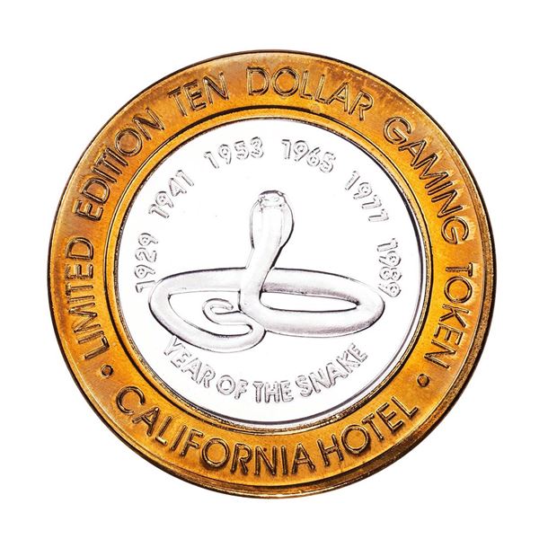 .999 Fine Silver Sam Boyd's California $10 Casino Limited Edition Gaming Token
