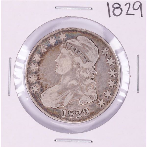 1829 Capped Bust Half Dollar Coin