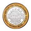 Image 2 : .999 Silver Harrah's Lake Tahoe, Nevada $10 Casino Limited Edition Gaming Token
