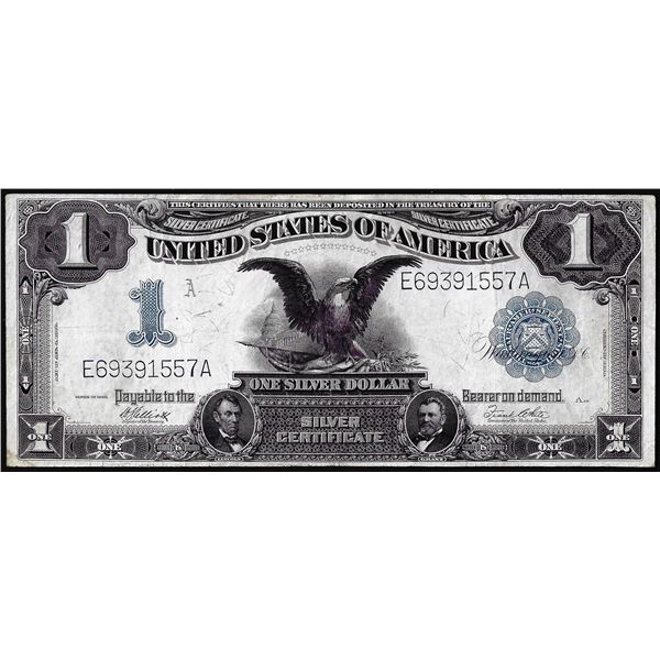 1899 $1 Black Eagle Silver Certificate Note