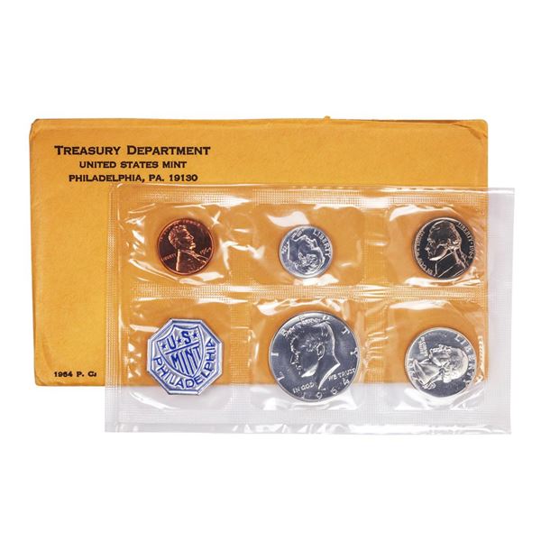 1964 (5) Coin Proof Set in Envelope