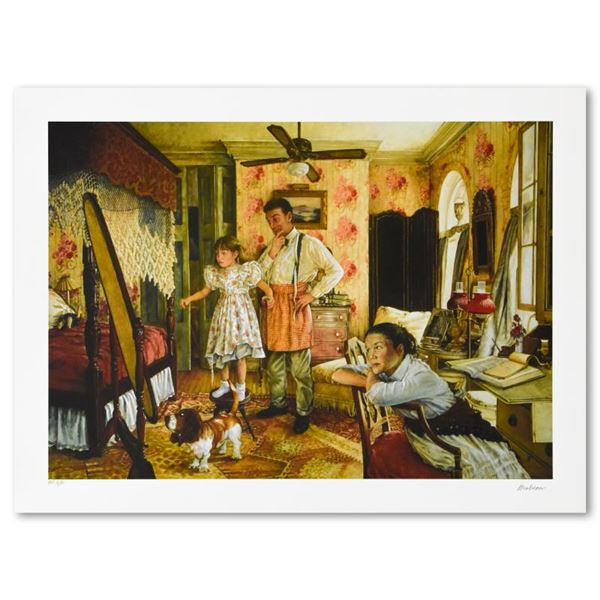 Susan Brabeau "Not Quite Right" Limited Edition Mixed Media On Paper