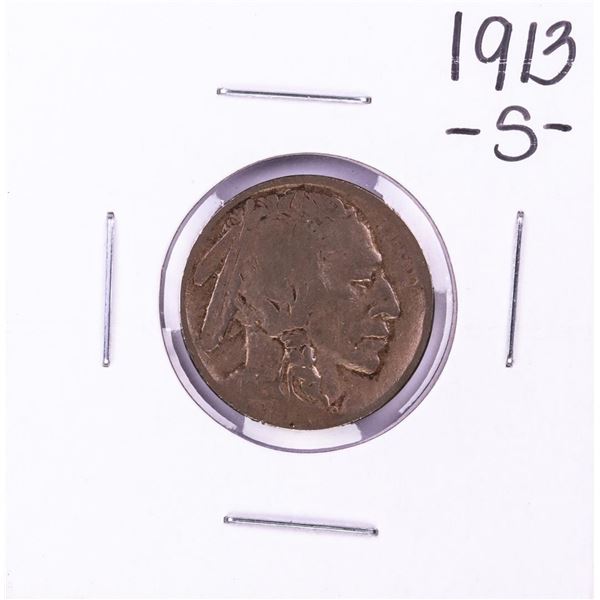 1913-S Type 2 Buffalo Nickel Coin