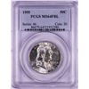 Image 1 : 1955 Franklin Half Dollar Coin PCGS MS64FBL