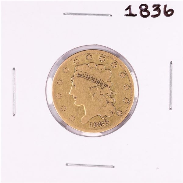 1836 $5 Classic Head Half Eagle Gold Coin