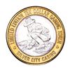Image 1 : .999 Silver City Las Vegas, Nevada $10 Limited Edition Gaming Token