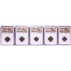 Image 1 : Lot of (5) Ancient Roman Empire Coins NGC Certified