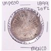 Image 1 : 1899 Zs FZ Mexico Un Peso Silver Coin